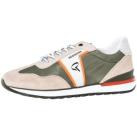 Image of Baskets basses Redskins Baskets en Cuir Homme Ref 56518 Beige
