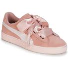 Image of Baskets basses enfant Puma JR SUEDE HEART JEWEL.PEACH