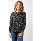Image of Blouses Coton Du Monde Top manches longues en viscose épais JOE imprimé Orient