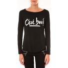 Image of Blouses Sweet Company Sweat Company Top PM1053 noir