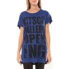 Image of Blouses Vero Moda Gallery ss long Top 10098464 Bleu/Noir