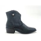 Image of Boots Les Petites Bombes Les Petites Bombes bottines Anna-Lou noir serpent
