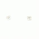 Image of Boucles oreilles Bijoux Basques Boucles d'oreilles croix basque argent plates 6mm