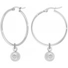 Image of Boucles oreilles Sc Crystal BD2261-ARGENT-DIAMANT