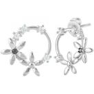 Image of Boucles oreilles Sc Crystal BD2296-ARGENT-DIAMANT