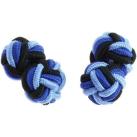 Image of Boutons de manchettes Clj Charles Le Jeune Passementerie Dallas Bleu