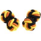 Image of Boutons de manchettes Clj Charles Le Jeune Passementerie Dallas Orange