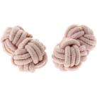 Image of Boutons de manchettes Clj Charles Le Jeune Passementerie RONDO Rose classique