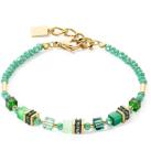 Image of Bracelets Coeur De Lion Bracelet Mini Cubes vert