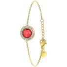 Image of Bracelets Sc Bohème B2125-ROUGE