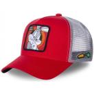 Image of Casquette Capslab Casquette trucker Looney Tunes bugs bunny Rouge
