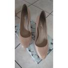 Image of Chaussures escarpins Betty London Escarpin Betty London nude cuir