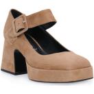 Image of Chaussures escarpins Silvia Rossini CAMOSCIO CAMEL