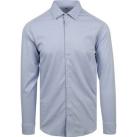 Image of Chemise Desoto Chemise Kent Mélangé Sans Repassage Bleu Clair