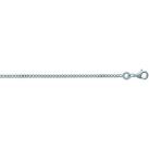 Image of Collier Brillaxis Chaine argent maille gourmette