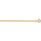 Image of Collier Brillaxis Chaine or jaune 18 carats maille GOURMETTE 1.5mm