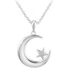 Image of Collier Sc Crystal BD3300-ARGENT-DIAMANT-BLANC