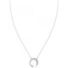 Image of Collier Sc Crystal BD3301-ARGENT-DIAMANT-BLANC
