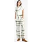 Image of Combinaisons Le Temps des Cerises Combinaison pantalon wagga tie and dye kaki