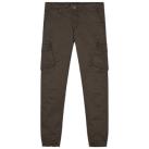 Image of Ensembles enfant Teddy Smith PANTALON CARGO BATTLE TWILL JUNIOR - KAKI BELUGA - 10 ans