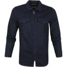 Image of Gilet Blue Industry Veste Zippé 2466 Bleu Foncé