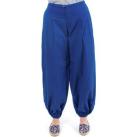 Image of Pantalon Fantazia Pantalon large droit bouffant femme bleu