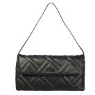 Image of Pochette en simili cuir matellassé Calvin Klein.<br>Elle se portera court à l'épaule ou bien à la main pour une touche sophistiquée.<br>L'intérieur non doublé propose une poche téléphone, et deux poches plates.<br>Fermeture par rabat aimanté.<br><br>Nos p