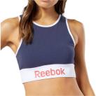 Image of Polo Reebok Sport Linear Logo Cotton Bra