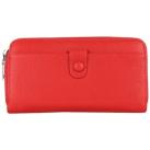 Image of Portefeuille A Découvrir ! Portefeuille à zip - Déco simple - Rouge