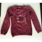 Image of Pull enfant Desigual Pull fille Desigual bordeaux 13/14 ans