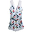 Image of Pyjamas / Chemises de nuit Pomm'poire Combishort imprimé Etourdie