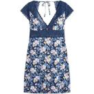 Image of Pyjamas / Chemises de nuit Pomm'poire Nuisette marine Eve