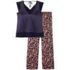 Image of Pyjamas / Chemises de nuit Pomm'poire Pyjama bleu navy Yaoundé