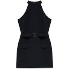 Image of Robe Blugirl Robe en crpe avec logo