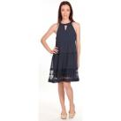Image of Robe Vero Moda Robe New Dina Bleue LOVELY SS TOP PP Bleu
