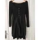 Image of Robe courte Sans marque Robe à manches longues noires
