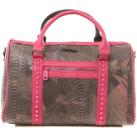 Image of Sac Custo Barcelona Sac Snaky Thicket noir et rose
