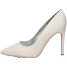 Image of Sandales Francescomilano 010-01G Escarpins Femme Paillettes argentées