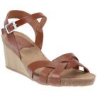 Image of Sandales Kickers Sunny marron , Sandale à Talon Femme