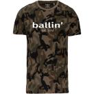 Image of T-shirt Ballin Est. 2013 Army Camouflage Shirt
