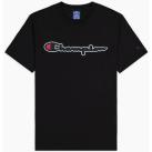 Image of T-shirt Champion T-Shirt Uomo Logo Nero Black 214194