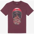 Image of T-shirt Le Temps des Cerises T-shirt gregor lie de vin imprimé