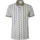 Image of T-shirt No Excess No-Excess Polo Impression Vert Bleu