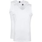 Image of T-shirt Suitable T-shirt convenable blanc sans manches Viless 2-Pack