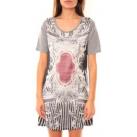 Image of Tunique Coquelicot Robe Tunique CQTW14212 Gris