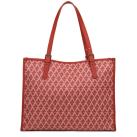 Image of <div data-content-type="html" data-appearance="default" data-element="main"><p>Grand cabas (L) <strong>Lancaster Ikon</strong> en toile enduite garnie refente de cuir de vachette. <br />Ce grand cabas pratique au quotidien contient une poche zippée
