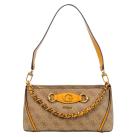 Image of <p>Petit sac baguette <strong>Guess Izzy Logo 4G</strong>.<br /> Il comprend un large compartiment zippé avec poches et une bandoulière courte amovible.<br /> Poche zippée au dos.<br /> Nos photographies sont retouchées. La retouche d'image n'altère en ri