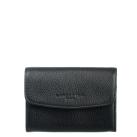 Image of <p>Porte-monnaie intemporel Lancaster à la jolie finition foulonnée éponyme. <br />Fermé par rabat et bouton pression ce porte-monnaie dispose d'un soufflet ouvert ainsi que de deux autres soufflets fermés par zip pour y ranger sa monnaie. <br />En plus,