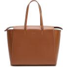 Image of <p>Sac shopping (taille L) <strong>Furla Regina</strong> en cuir. <br />Grand, pratique et élégant, ce shopping Furla est parfait pour être porté quotidiennement en ville. <br /><br />Fabriqué à partir d'une association de cuir grainé et de cuir lisse, so