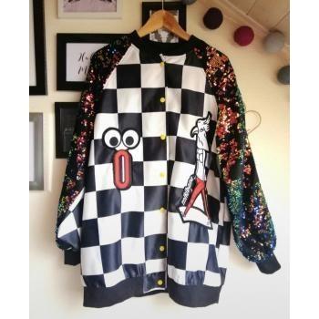 Image of Blouson A-style Veste bombers longue